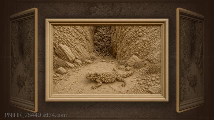 Uluru gorge thorny devil path 3d STL model