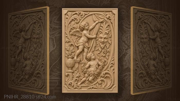 Angel unveils mysterious theatrical face 3d STL model