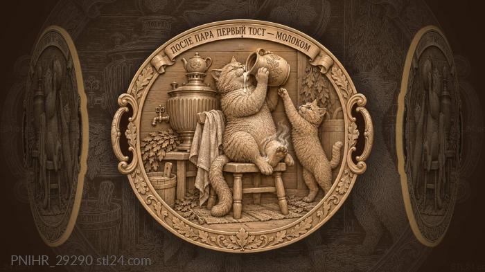 Sneaky companion reaches for the unguarded jug 3d STL model