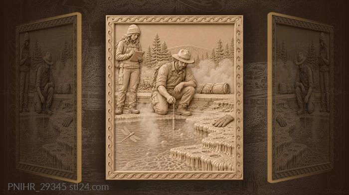 Dragonfly skims as ranger tests the water 3d STL model