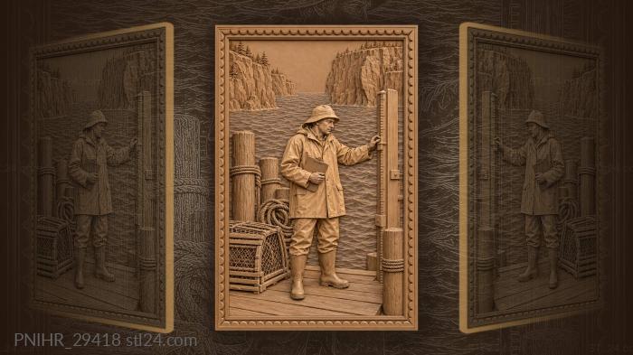 Fundy tides coastal weather observer 3d STL model