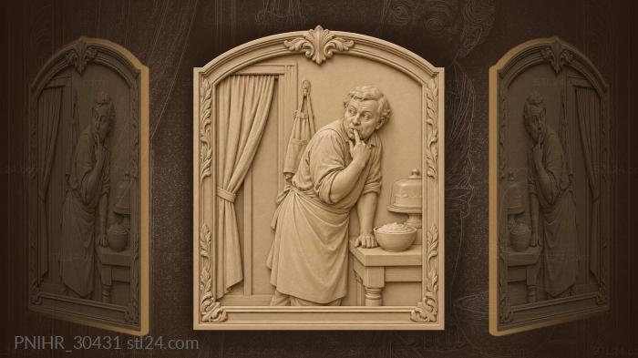Father’s sweet cream indulgence secret 3d STL model
