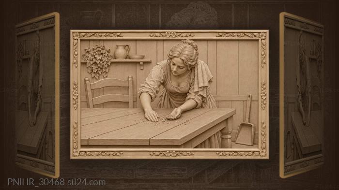 After the feast quiet tidying 3d STL model