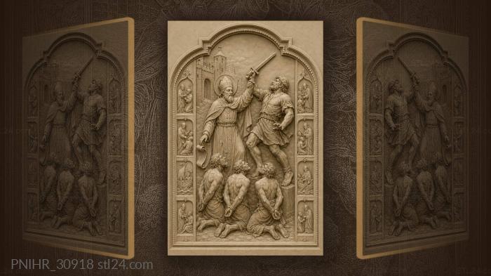 Justice of saint nicholas the wonderworker 3d STL model