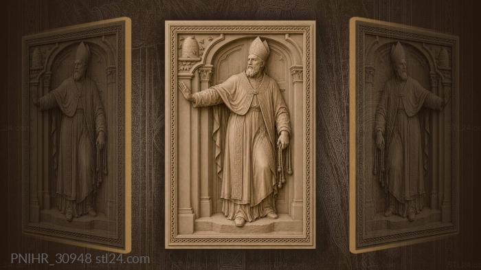 Ambrose bars the church gateway 3d STL model