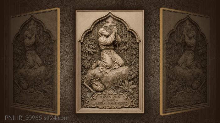 Rosary hangs from seraphims wrist 3d STL model