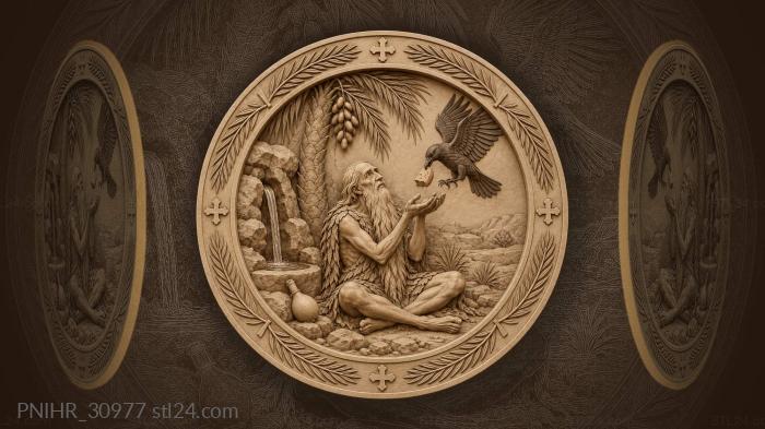 Saint paul and the ravens gift 3d STL model