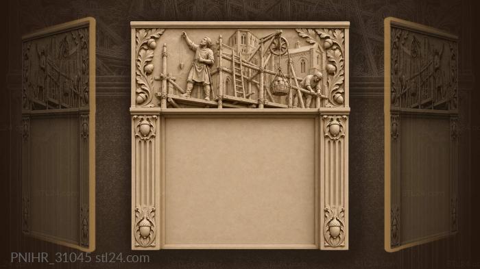 Plumb line guides the saint builder 3d STL model