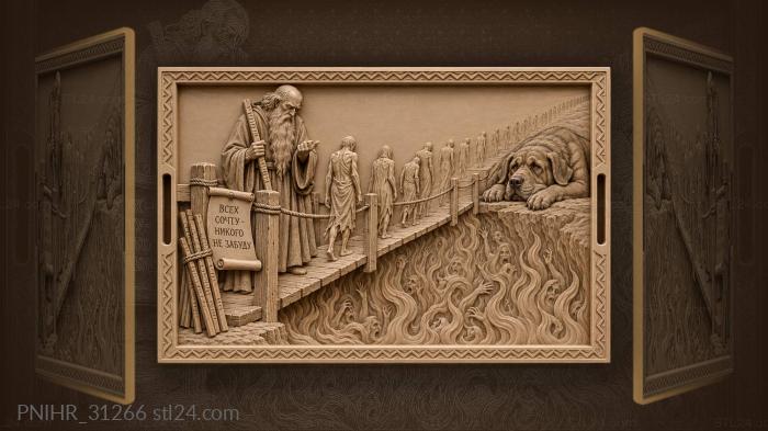 Old man bridge counting souls 3d STL model