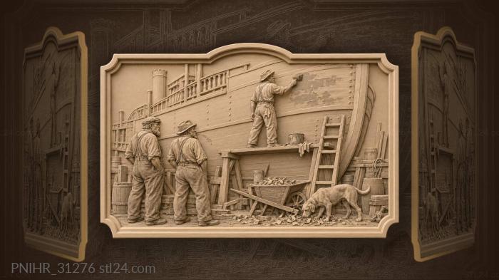River painter new name old ways 3d STL model