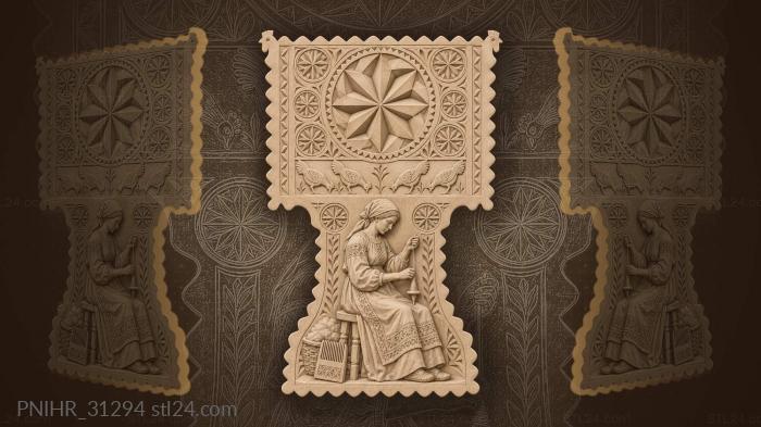 Spinner with sun and birds 3d STL model