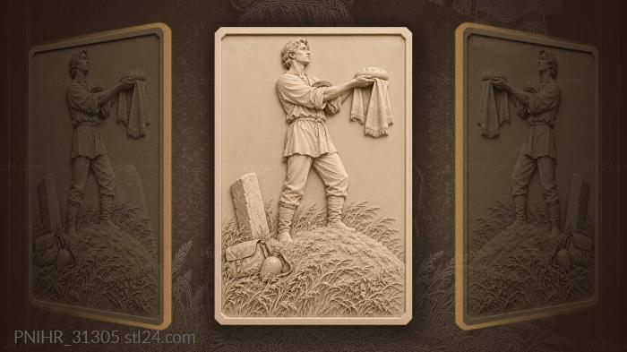 Dawn offering on ancient burial ground 3d STL model