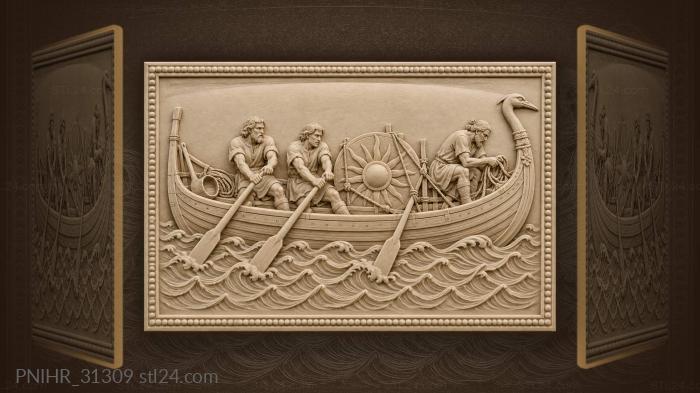 Dawn bearers row through darkness 3d STL model