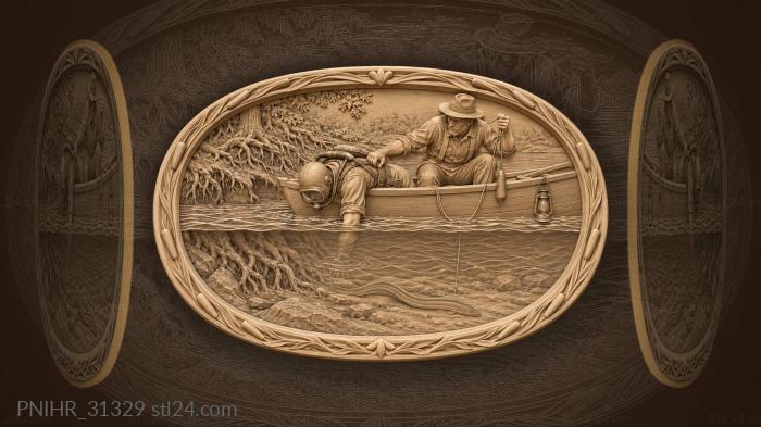 River rescue deep water search 3d STL model