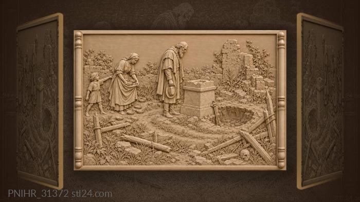 Elder investigates the emptied sanctuary 3d STL model