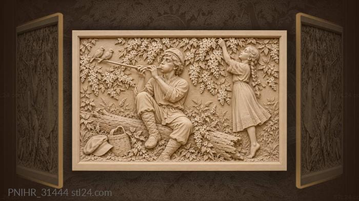 Lel and cherry blossom maiden 3d STL model