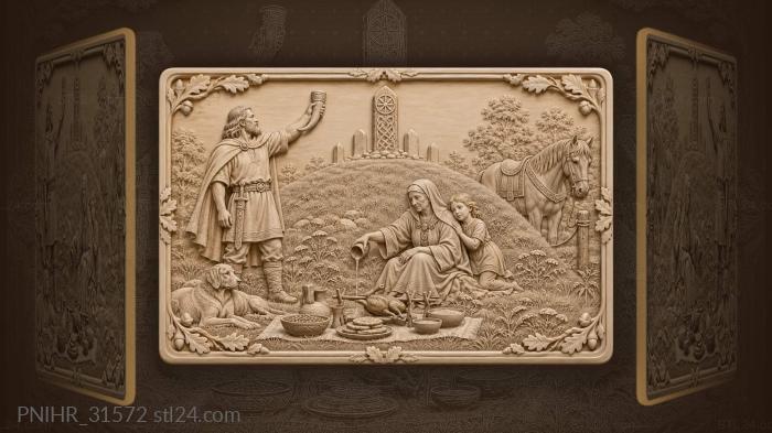 Feast on ancient burial ground 3d STL model