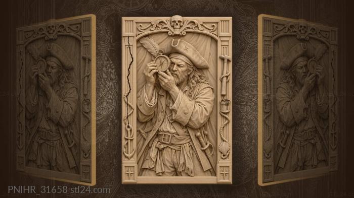 Reading the needle through cracked glass 3d STL model