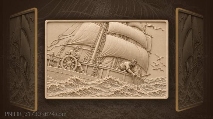 Pennant snaps as racing brig ends dispute 3d STL model