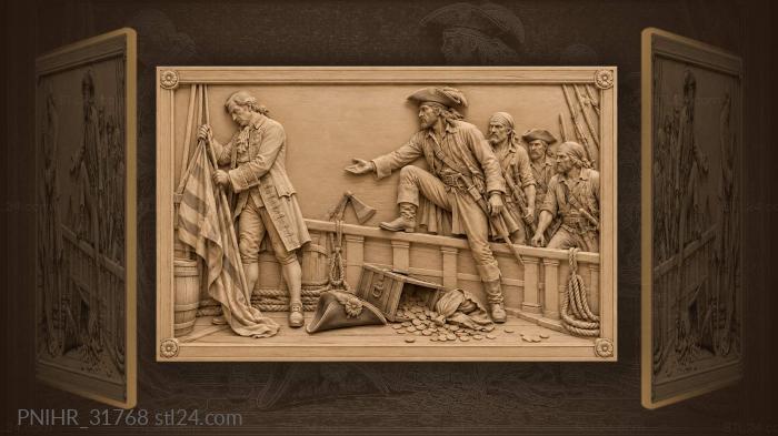 Captured ship desperate last stand 3d STL model