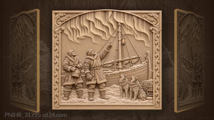 Aurora halts the bucket brigade 3d STL model