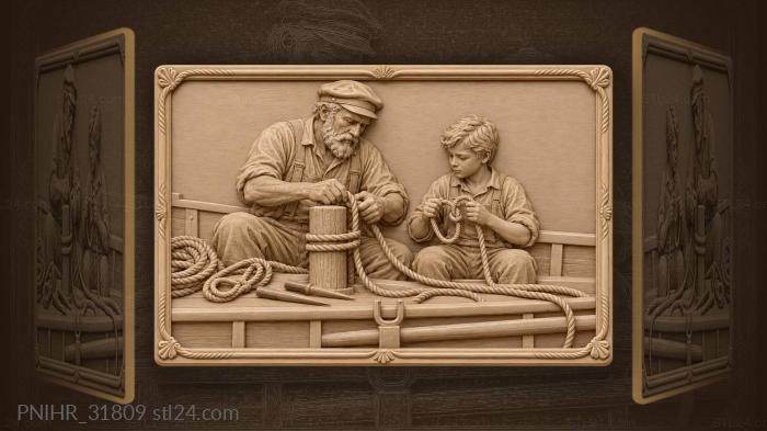 Tie a knot you can undo 3d STL model