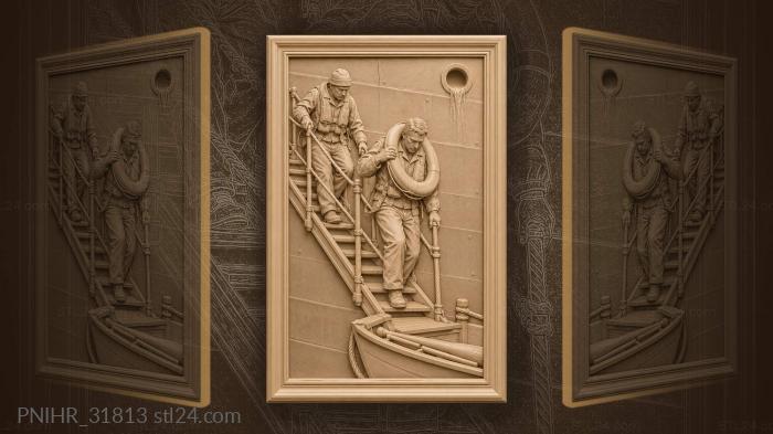 Rescue at sea urgent assistance 3d STL model