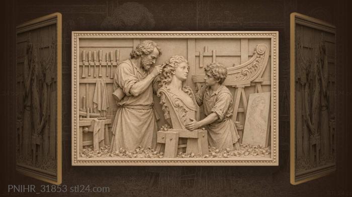 Craftsman gives the ship its face 3d STL model