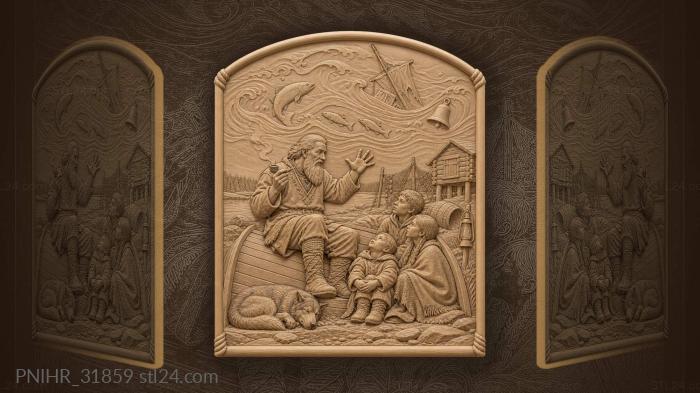 Storyteller brings a river legend alive 3d STL model