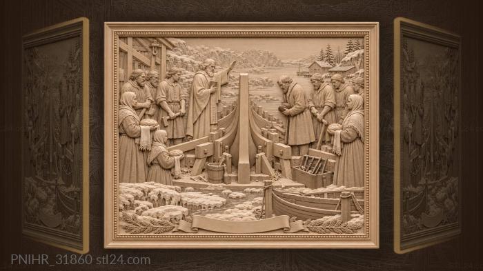Yardmaster bows as priest opens voyage 3d STL model