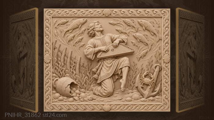 Sadko’s dance among sea life 3d STL model