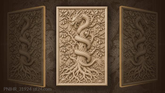 Spiralling three times up the tree of life 3d STL model