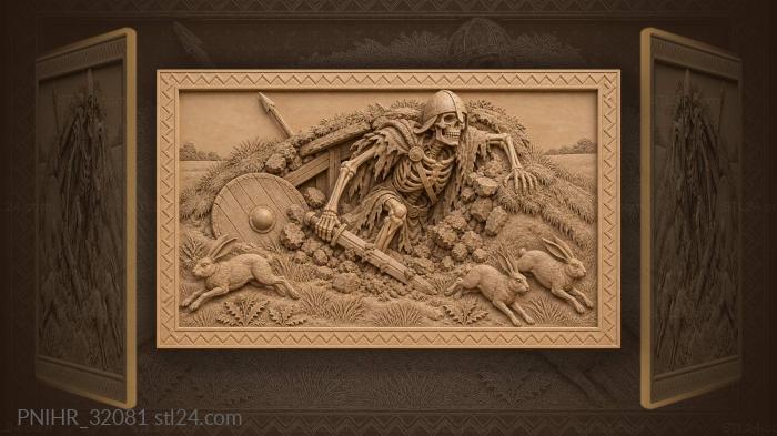 Ancient fighter wakes after three hundred years 3d STL model