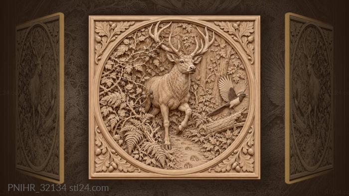 The forest decides who may appear 3d STL model