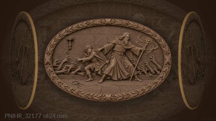 Dungeon grasp desperate magical rescue 3d STL model