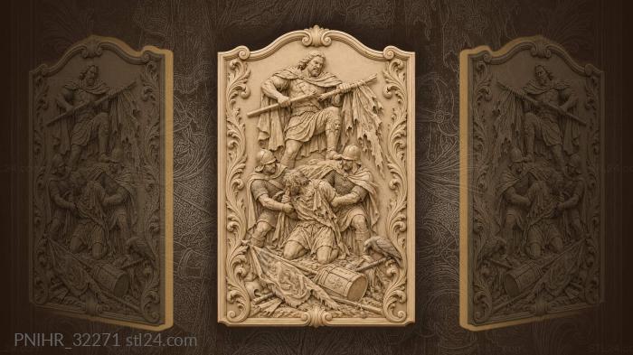 Victory over the defeated enemy 3d STL model