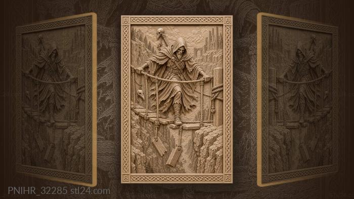 Necromancer tests gap above the gorge 3d STL model