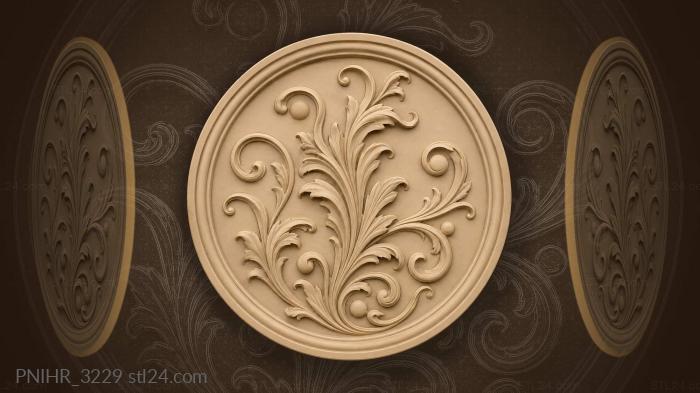Abstract floral growth reaching upwards 3d STL model