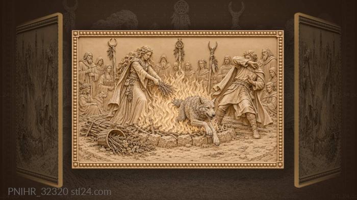 Sorceress feeds the equinox fire 3d STL model