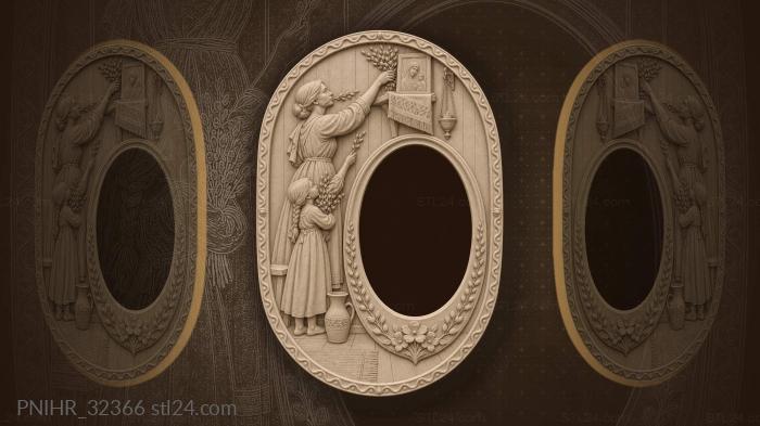 Willow blessing sacred icon corner 3d STL model