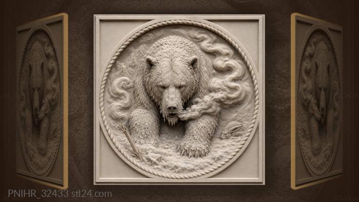 Breath rolling out in the frost 3d STL model