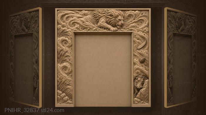 Dust storm flattens the streaming mane 3d STL model