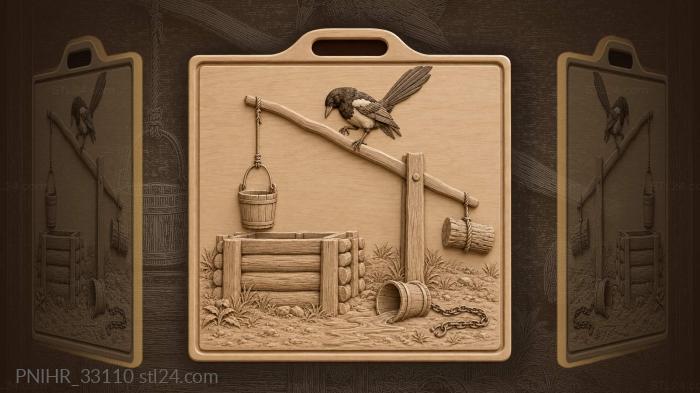 Village hears as magpie tips the beam 3d STL model