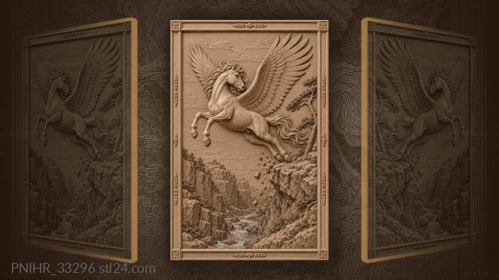 Leap from the broken cliff edge 3d STL model