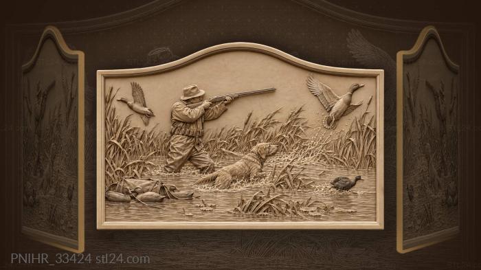 Swinging the gun after a duck over floodwater 3d STL model