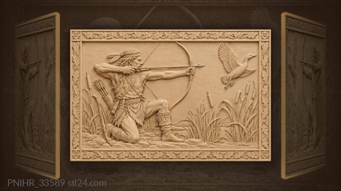 The arrow flies where you look 3d STL model