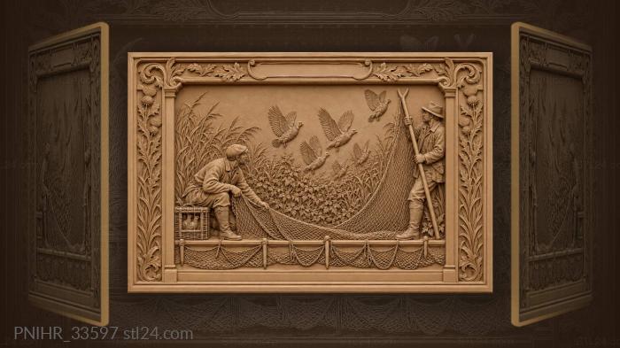 The net loves quiet and patience 3d STL model