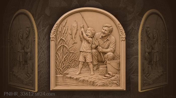 First catch proud father joy 3d STL model