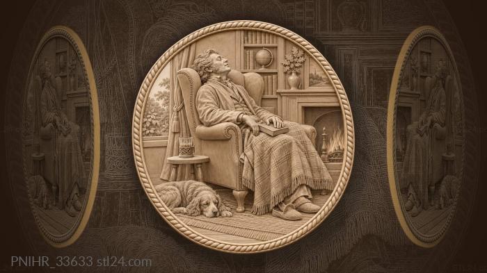 Under a rug poet finds the rhythm 3d STL model