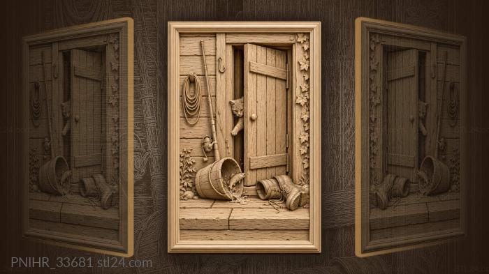 Quiet home small catch fishing 3d STL model